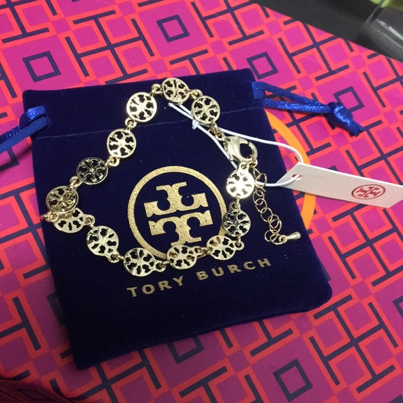 ❤️NWT TORY BURCH SINGLE STRAND BRACELET ❤️ - Picture 5 of 5